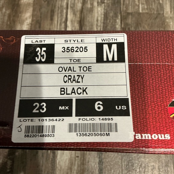 NWT Los Altos Black Leather Western Boots Size 6 - Picture 12 of 16